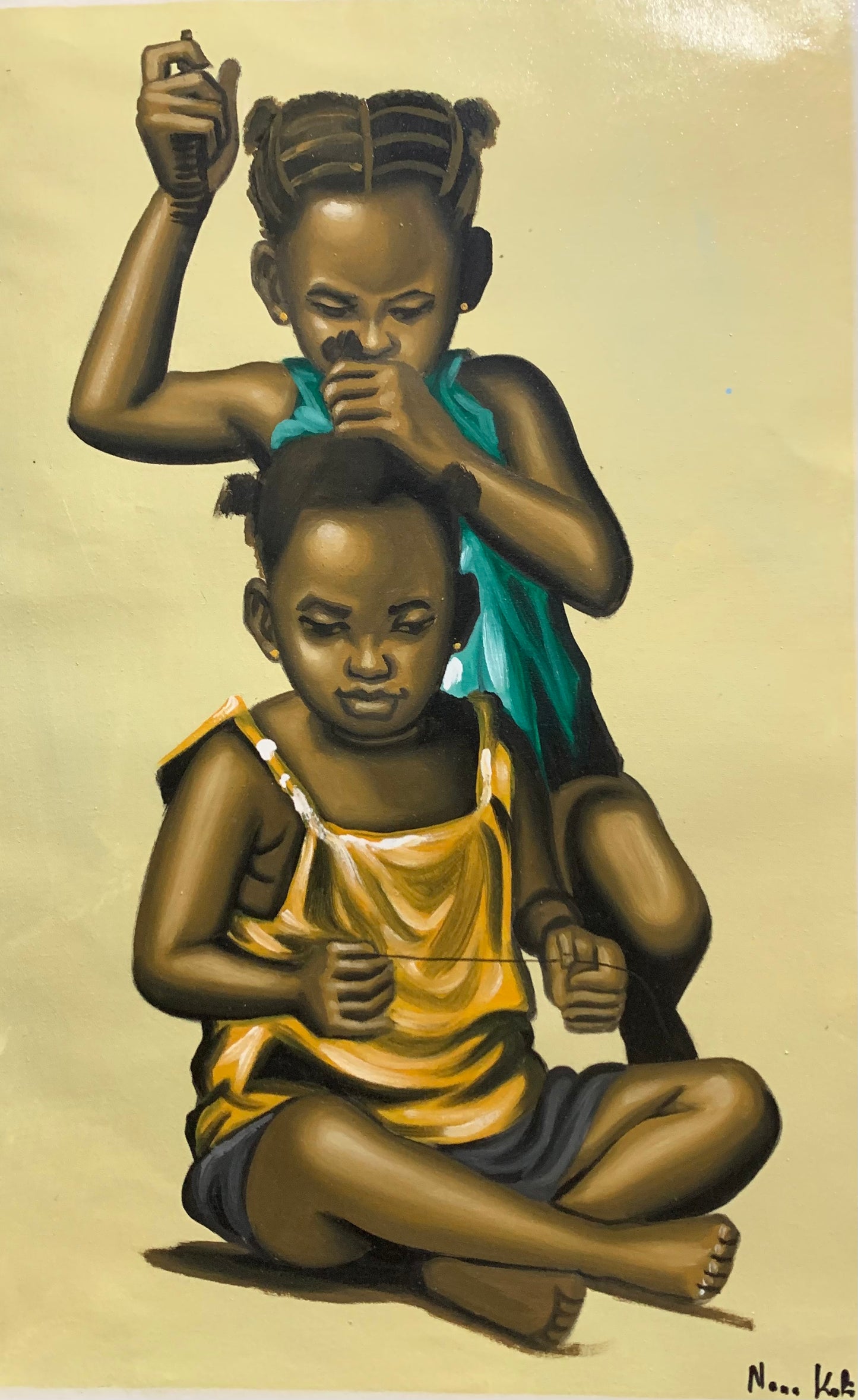 Exclusive - African Siblings - Girls