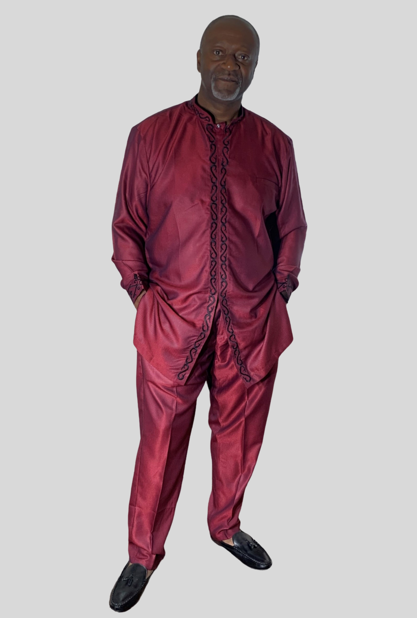 Classy 2 pc Kaftan Long Sleeves Suit
