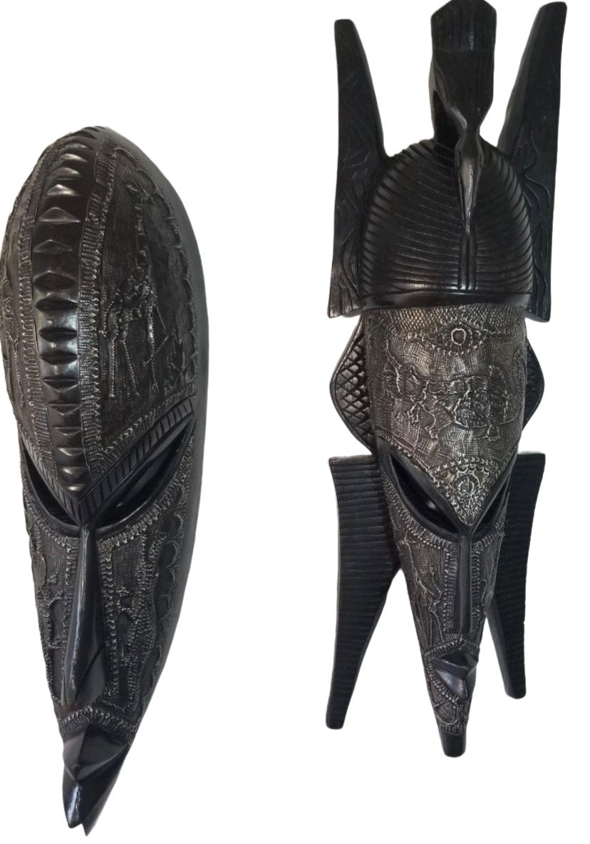 Exclusive - King & Queen Warrior Reptile Mask