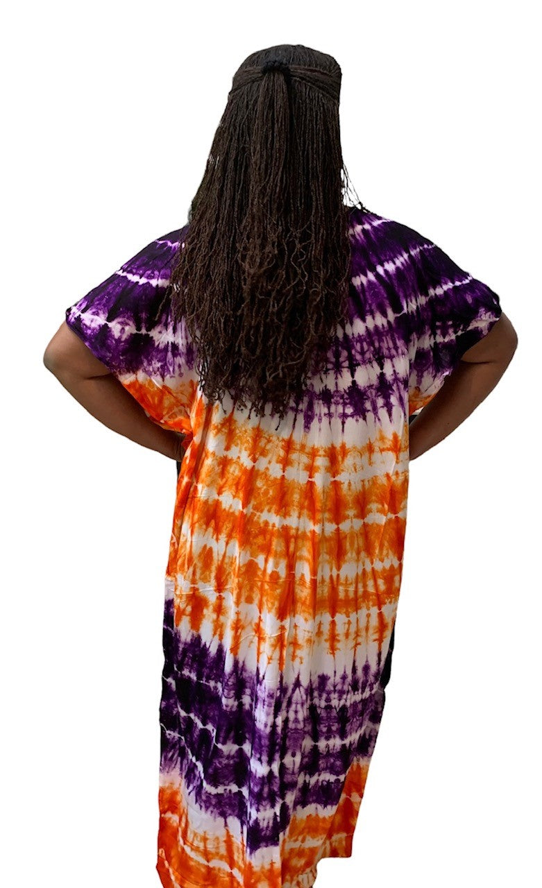Tie Dye Long Dresses
