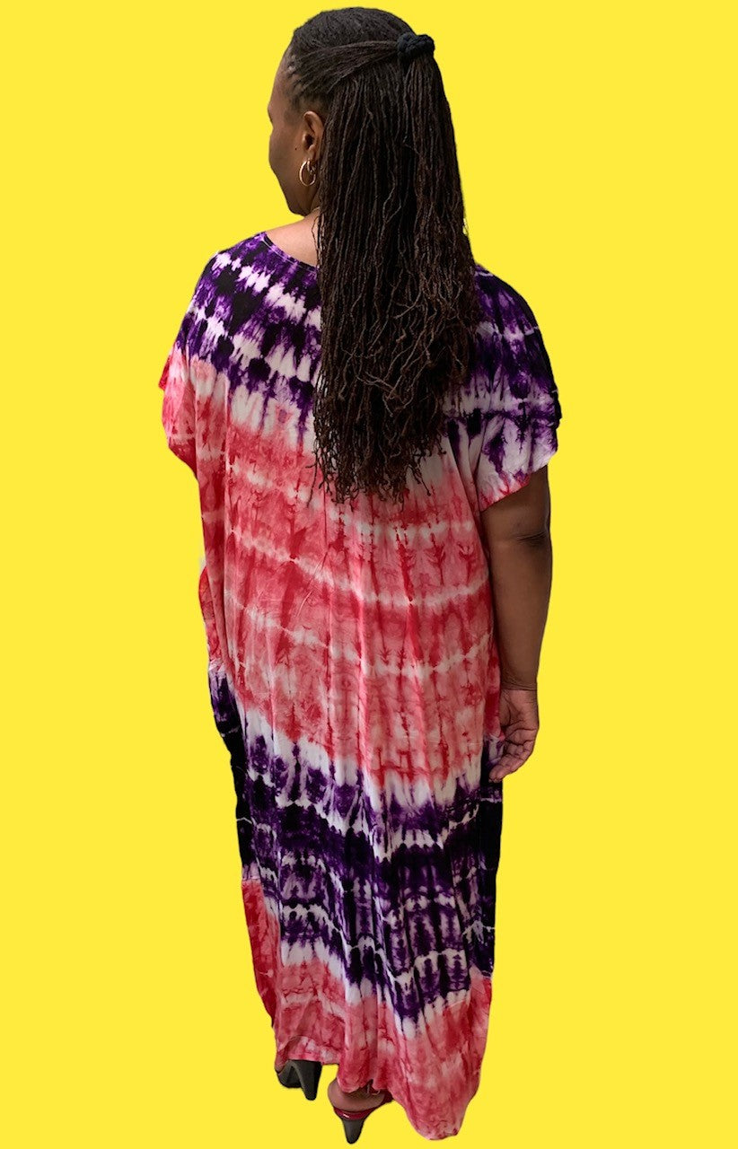 Tie Dye Long Dresses