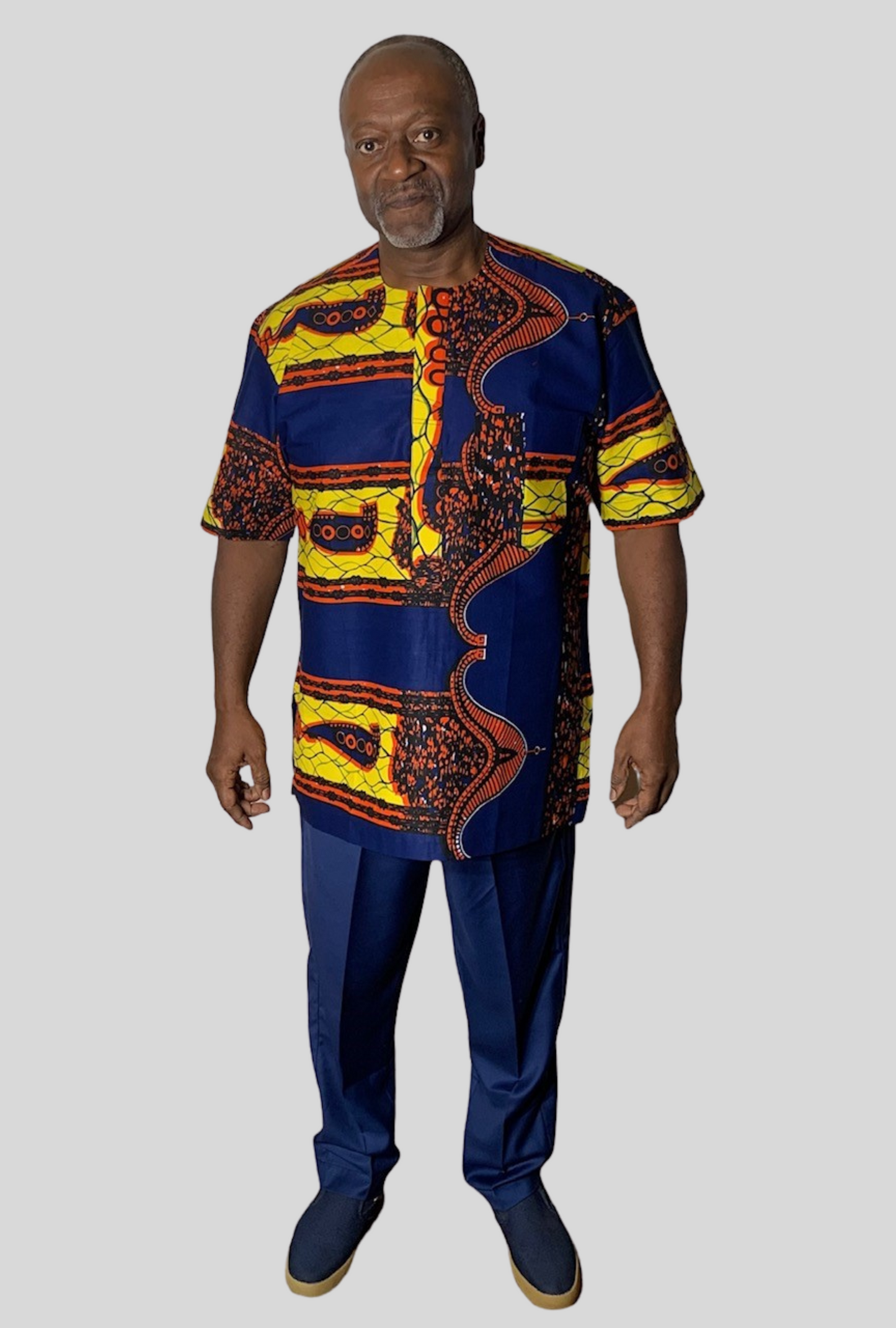 African Print Men's 3 pc Suit