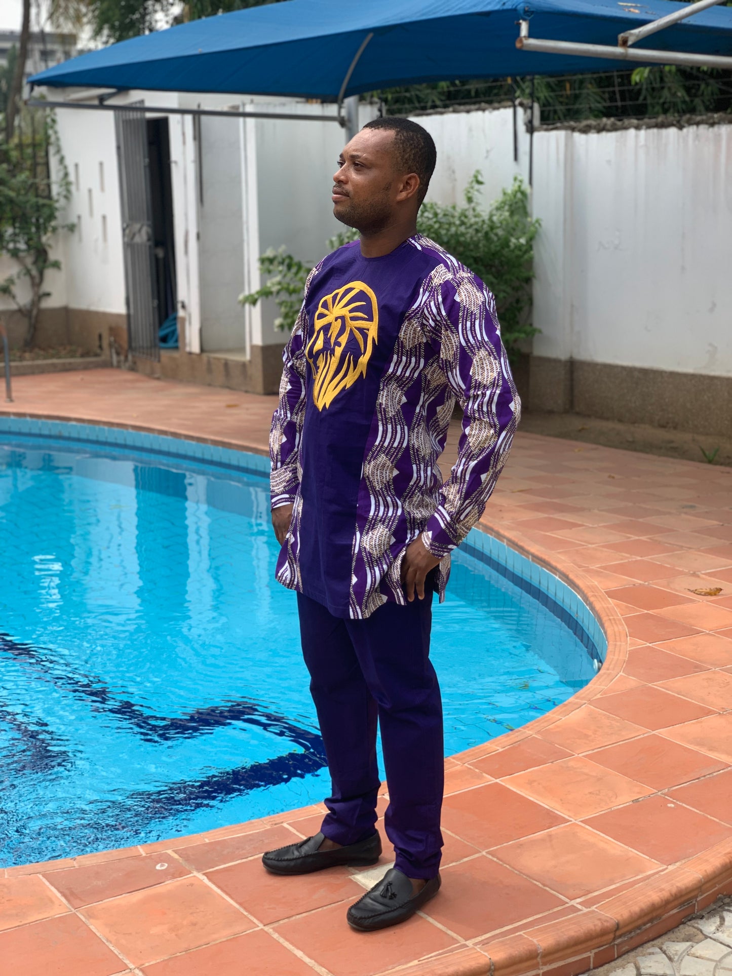 Men's 2 Piece African Print Suits