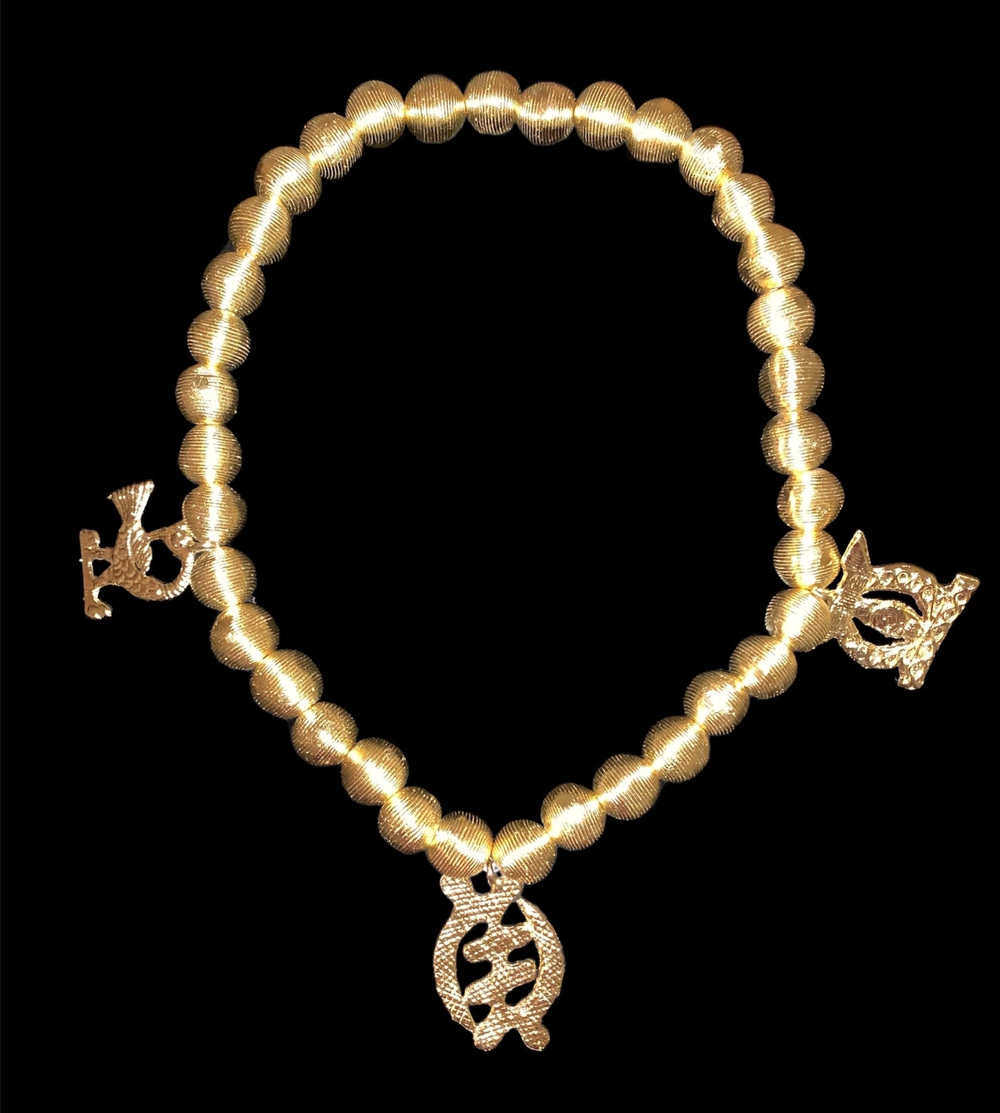 Adinkra Symbol Necklace/Crown